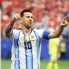 Messi đi vào lịch sử với tư cách chân sút vĩ đại nhất World Cup. (Ảnh: AFP/TTXVN)