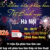 Chi tiết 31 điểm bắn pháo hoa Tết Nguyên đán Bính Ngọ tại Hà Nội