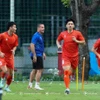 U23 Việt Nam sẵn sàng cho trận đấu với U23 Campuchia. (Nguồn: VFF)
