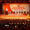 Lễ bế mạc Đại hội đại biểu Đảng bộ tỉnh Gia Lai lần thứ nhất, nhiệm kỳ 2025-2030. (Ảnh: Đình Quân/TTXVN)