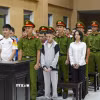 Các bị cáo tại phiên tòa. (Ảnh: TTXVN phát)