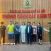 Nhóm bị can trong đường dây giết mổ, tiêu thụ lợn bệnh bị khởi tố. (Ảnh: TTXVN phát)