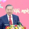 Tổng Bí thư Tô Lâm gặp mặt, chúc Tết Văn phòng Trung ương Đảng