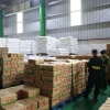 Công an tỉnh Phú Thọ bất ngờ đột kích, khám xét khẩn cấp xưởng sản xuất và kho hàng. (Nguồn: Công an Phú Thọ)