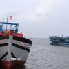 Tàu cá ra khơi. (Ảnh: Đoàn Hữu Trung/TTXVN)