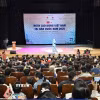 Quang cảnh ngày hội trong Hội trường Đại học JangAn. (Ảnh: Đức Thắng/TTXVN)