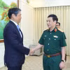 Đại tướng Phan Văn Giang tiếp Đại sứ Ito Naoki. (Nguồn: Bộ Quốc phòng)