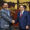 Thủ tướng Phạm Minh Chính tiếp ông Yousef Ashour Al-Sabbagh, Đại sứ Kuwait tại Việt Nam. (Ảnh: Dương Giang/TTXVN)