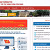 Giao diện nơi 4 thủ tục hành chính trong Đảng được Thành ủy Hà Nội tích hợp lên Cổng Dịch vụ công Quốc gia.
