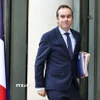 Ông Sebastien Lecornu tại Điện Elysee ở Paris, ngày 4/9. (Ảnh: THX/TTXVN)