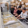 Mỳ thành phẩm chuẩn bị tung ra thị trường. (Ảnh: TTXVN phát)