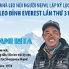 Nhà leo núi người Nepal lập kỷ lục leo đỉnh Everest lần thứ 31