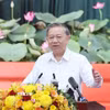 Tổng Bí thư Tô Lâm phát biểu. (Ảnh: Thống Nhất/TTXVN)