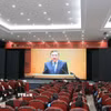 Cán bộ, đảng viên thuộc Đảng bộ Thông tấn xã Việt Nam tham dự Hội nghị. (Ảnh: Minh Quyết/TTXVN)