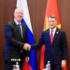 Thủ tướng Chính phủ Lê Minh Hưng tiếp Tổng Giám đốc Quỹ Đầu tư trực tiếp Nga Kiril Dmitriev. (Ảnh: TTXVN)