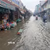 Đông Nam Bộ có khả năng xuất hiện một đợt triều cường. (Ảnh: Dương Chí Tưởng/TTXVN)