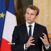 Tổng thống Emmanuel Macron cho rằng các lệnh trừng phạt không khác gì hành vi "đe dọa và cưỡng ép." (Ảnh: IRNA/TTXVN)