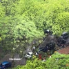 Hà Nội và nhiều tỉnh thành trên cả nước có mưa. (Ảnh: Vietnam+)