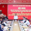 Đồng chí Trần Cẩm Tú phát biểu chỉ đạo. (Ảnh: Phương Hoa/TTXVN)