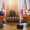 Tổng Bí thư, Chủ tịch nước Tô Lâm và Tổng thống Philippines Ferdinand Romualdez Marcos Jr. tại cuộc gặp gỡ báo chí, thông báo kết quả hội đàm. (Ảnh: Thống Nhất/TTXVN)