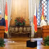 Tổng Bí thư, Chủ tịch nước Tô Lâm và Tổng thống Philippines Ferdinand Romualdez Marcos Jr. tại cuộc gặp gỡ báo chí, thông báo kết quả hội đàm. (Ảnh: Thống Nhất/TTXVN)