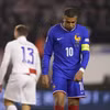 Mbappe và đồng đội bất lực trước Đội tuyển Croatia. (Nguồn: AP)