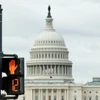 Tòa nhà Quốc hội Mỹ tại Washington, D.C. (Ảnh: THX/TTXVN)