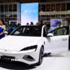 Mẫu xe điện của BYD, Trung Quốc. (Ảnh: THX/TTXVN)