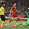 Đội tuyển Việt Nam đang áp đảo trước Malaysia về thành tích đối đầu. (Ảnh: Minh Quyết/TTXVN)
