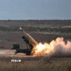 Hệ thống tên lửa phòng không Patriot trong cuộc diễn tập quân sự ở Constanta, Romania. (Ảnh: AFP/TTXVN)