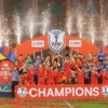 Cận cảnh khoảnh khắc Việt Nam nâng cúp vô địch AFF Cup 2024