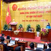 Kỳ họp thứ nhất, Hội đồng Nhân dân tỉnh Lạng Sơn khóa XVIII, nhiệm kỳ 2026-2031. (Ảnh: Vũ Văn Đạt/TTXVN)
