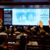 Quang cảnh lễ khai mạc cuộc thi Hackathon quốc tế về tính toán lượng tử. (Ảnh: Đình Quân/TTXVN)
