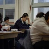 CSAT là kỳ thi năng lực học thuật để lấy điểm đầu vào đại học ở Hàn Quốc. (Nguồn: AFP)
