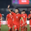 Tuyển Việt Nam chỉ cần không thua Myanmar là vào bán kết AFF Cup 2024. (Ảnh; Minh Quyết/TTXVN)