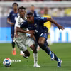 Cape Verde (áo xanh) vào vòng knock-out World Cup 2026 sau trận hòa Saudi Arabia. (Ảnh: AFP/TTXVN)