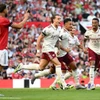 Arsenal đánh bại Manchester United ngay tại Old Trafford. (Nguồn: Getty Images)