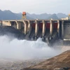 Thủy điện Tuyên Quang. (Ảnh: Nam Sương/TTXVN)