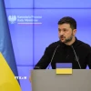 Tổng thống Ukraine Volodymyr Zelensky. (Ảnh: PAP/TTXVN)
