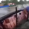 Ghe chở gạch bất ngờ chìm khi sà lan chở cát chạy ngang qua, một phụ nữ tử vong