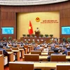 Quốc hội biểu quyết thông qua một số luật, nghị quyết