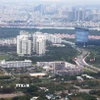 Khu đô thị Thủ Thiêm, thành phố Thủ Đức. (Ảnh: Hồng Đạt/TTXVN)