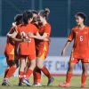 U20 nữ Việt Nam xác định được đối thủ tại vòng chung kết U20 nữ châu Á 2026. (Ảnh: Minh Quyết/TTXVN)