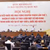 Phó Chủ tịch Quốc hội Trần Quang Phương phát biểu. (Ảnh: Doãn Tấn/TTXVN)