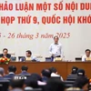 Phó Chủ tịch Quốc hội Trần Quang Phương phát biểu. (Ảnh: Doãn Tấn/TTXVN)