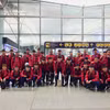 U17 Việt Nam lên đường sang Saudi Arabia dự giải U17 châu Á. (Nguồn: VFF)