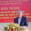 Phó Thủ tướng Thường trực Nguyễn Hòa Bình phát biểu tại buổi làm việc. (Ảnh Chu Quốc Hùng/TTXVN)