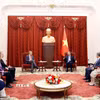 Tổng Bí thư, Chủ tịch nước Tô Lâm tiếp Đại sứ Đan Mạch Nicolai Prytz đến chào từ biệt, kết thúc nhiệm kỳ công tác tại Việt Nam. (Ảnh: Thống Nhất/TTXVN)