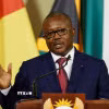 Tổng thống Guinea-Bissau, ông Umaro Sissoco Embalo. (Ảnh: AFP/TTXVN)