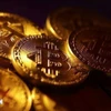 Hình ảnh minh họa đồng tiền điện tử Bitcoin. (Ảnh: Reuters/TTXVN)